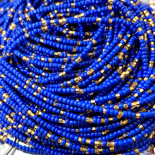 Waistbeads  - Blue Gold